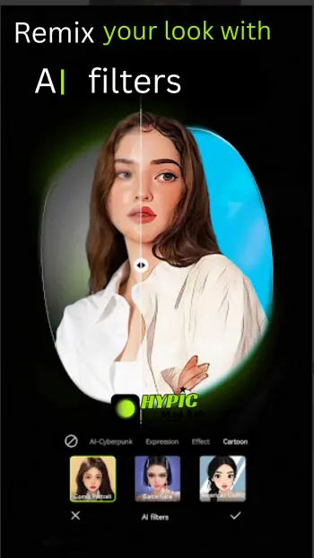 Home 4 Hypic Mod APK AI Filters