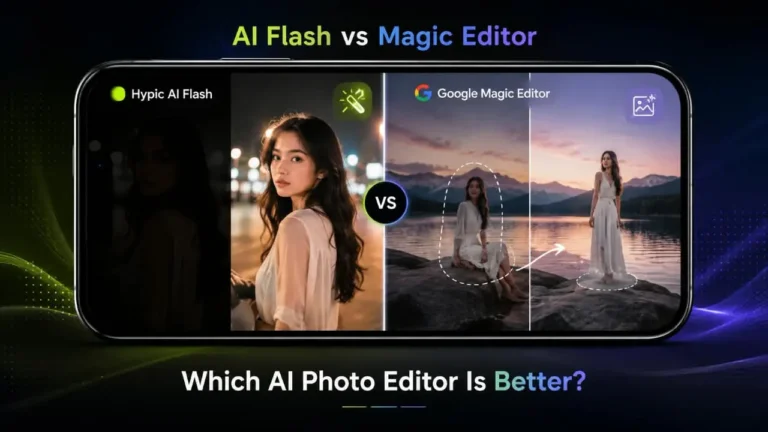 AI Flash vs Google Magic Editor comparison for AI photo editing